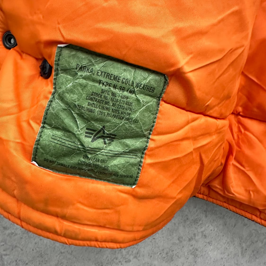 95 알파인더스트리 N3B 남자 야상 점퍼 상품이미지5