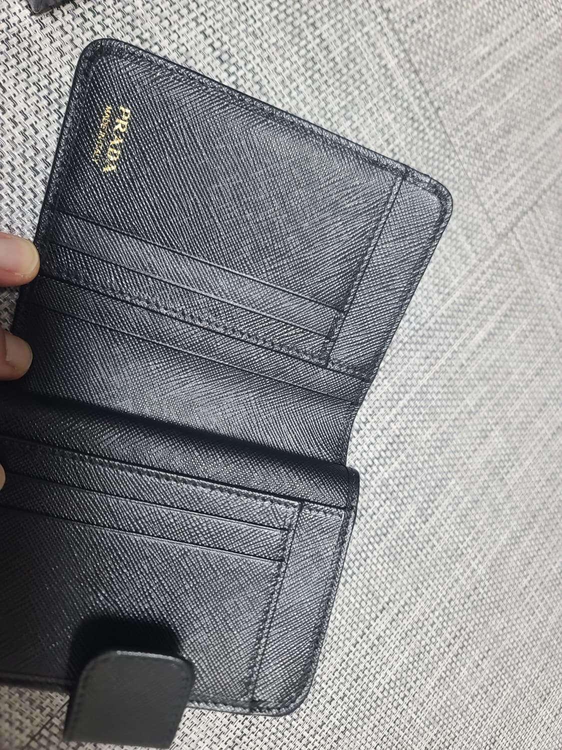 프라다 트라이앵글 사피아노 반지갑 1ml018 상품이미지3