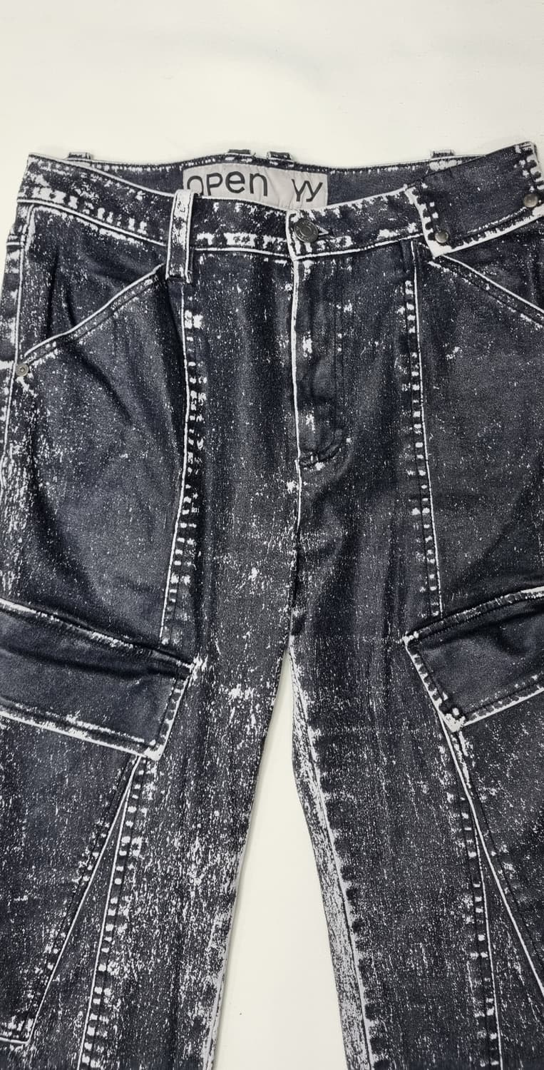 OPEN YY 패들턴 카고 부츠컷 팬츠 2size _ 여성 상품이미지3