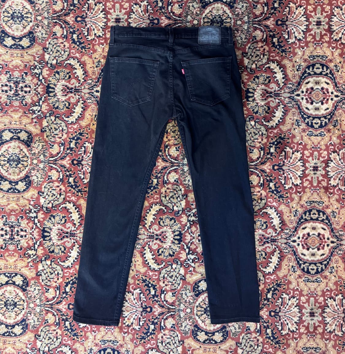 빈티지 리바이스 502 블랙 진 데님 32 (674) 상품이미지2