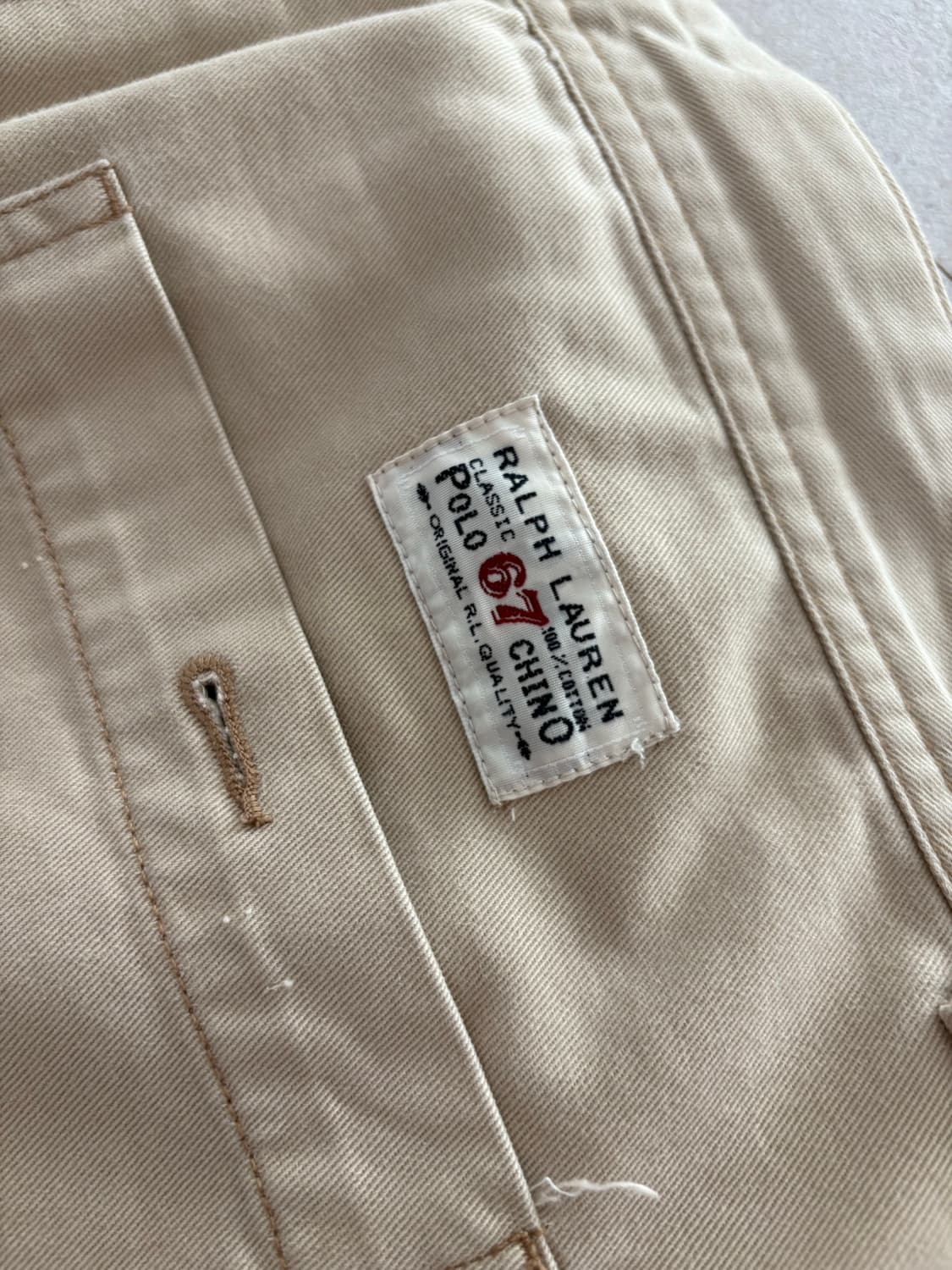 90s 폴로 랄프로렌 치노팬츠 빅사이즈 상품이미지4