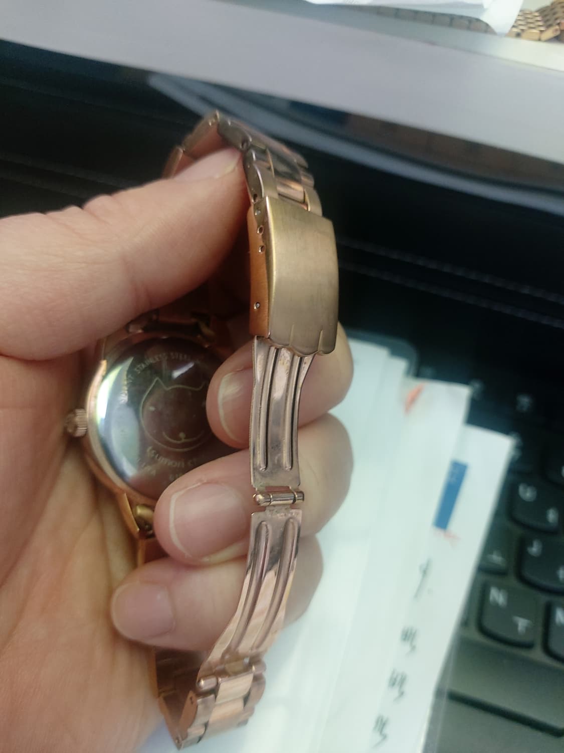 츠모리치사토의 매력적인 고양이 디자인 시계 상품이미지3