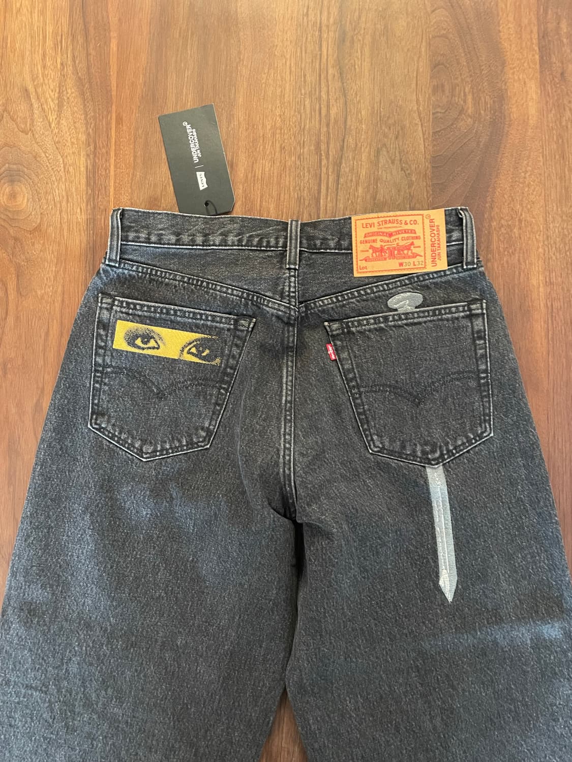 언더커버x리바이스 Light Darkness 데님진 상품이미지2