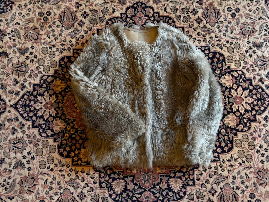 이브 살로몬 시어링 레더 자켓 55~66 상품이미지8