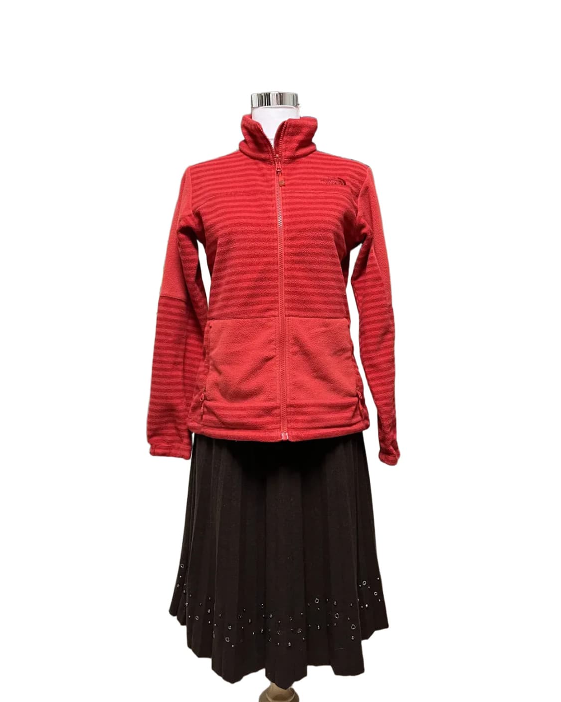 The north face red fleece 상품이미지5