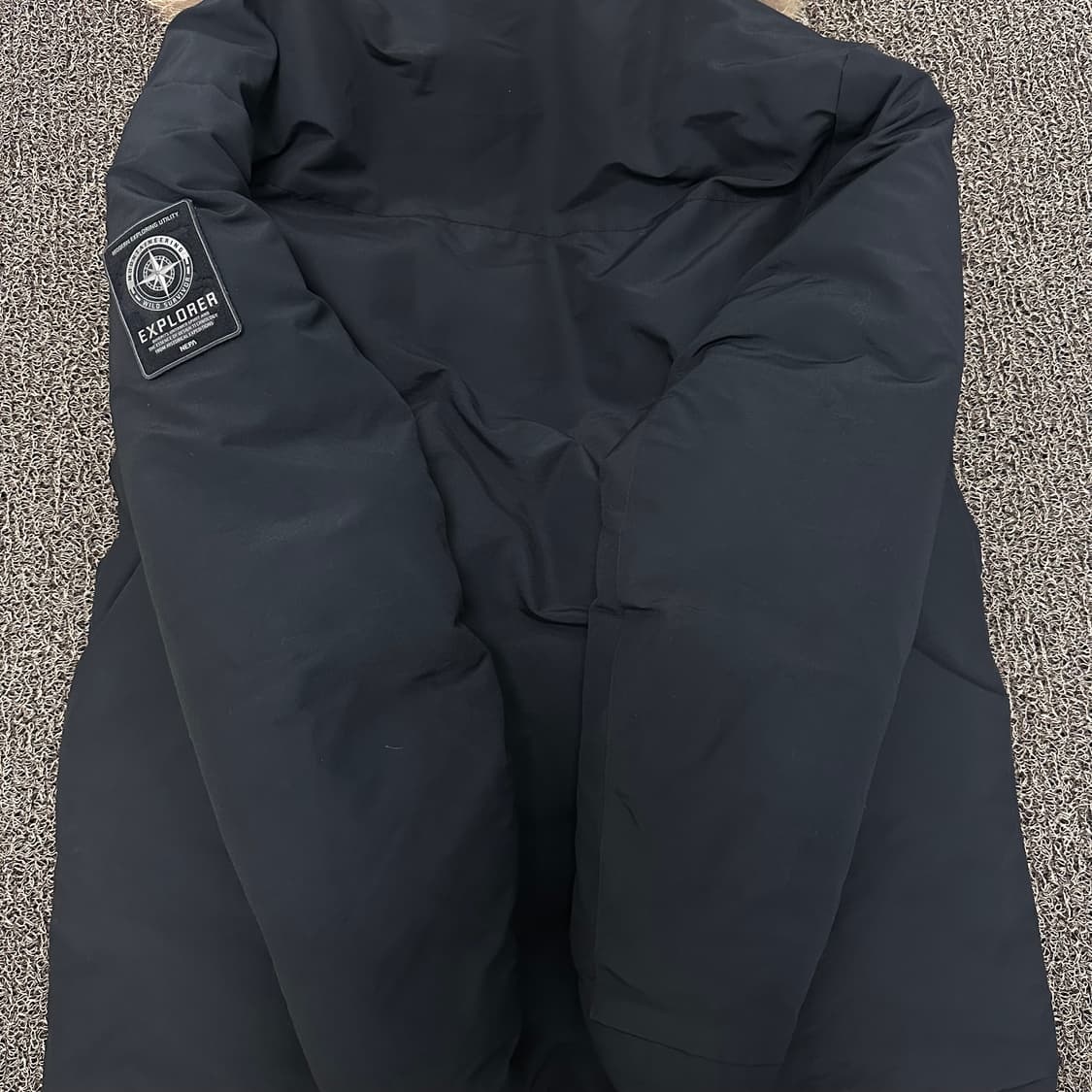 NEPA 네파 구스다운 사파리 패딩 블랙 115(3XL) 상품이미지6