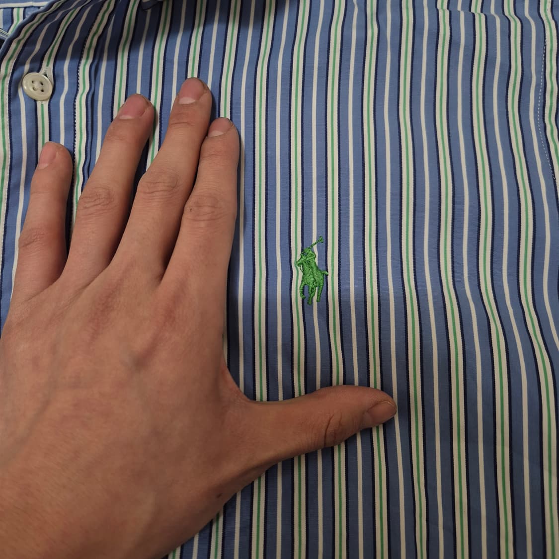 폴로 랄프로렌 남성 스트라이프 셔츠 XL(105) 상품이미지5