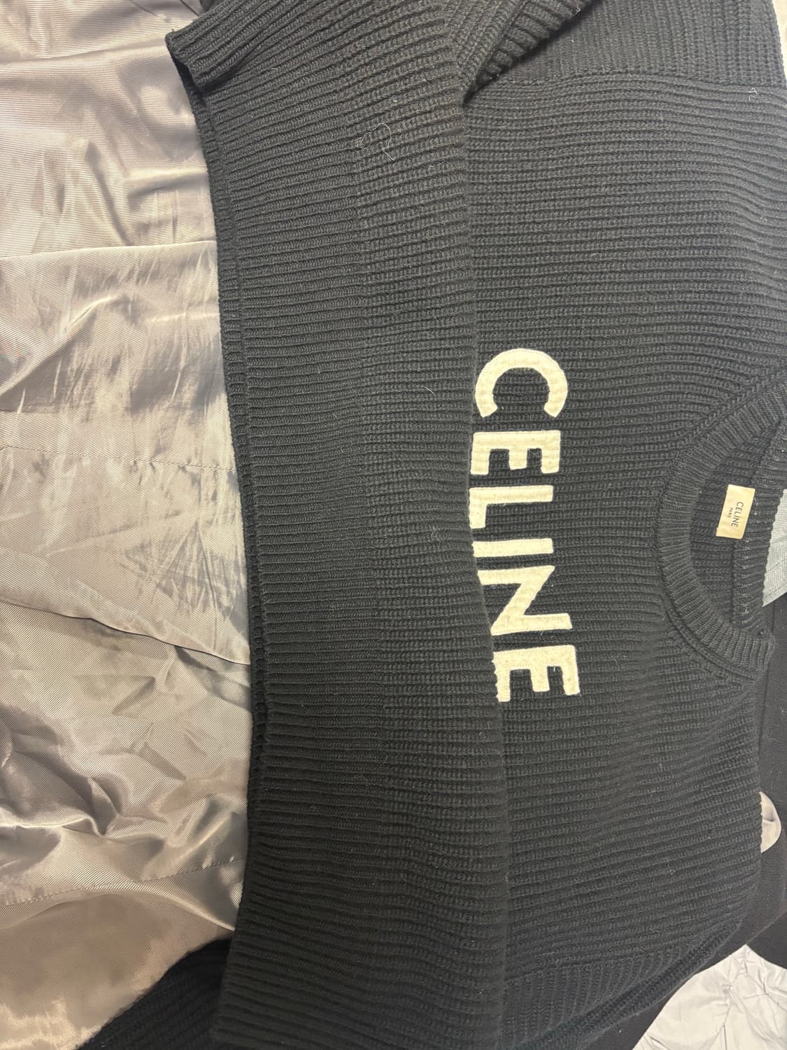 셀린느 리브드 울니트 오버 xl 상품이미지6