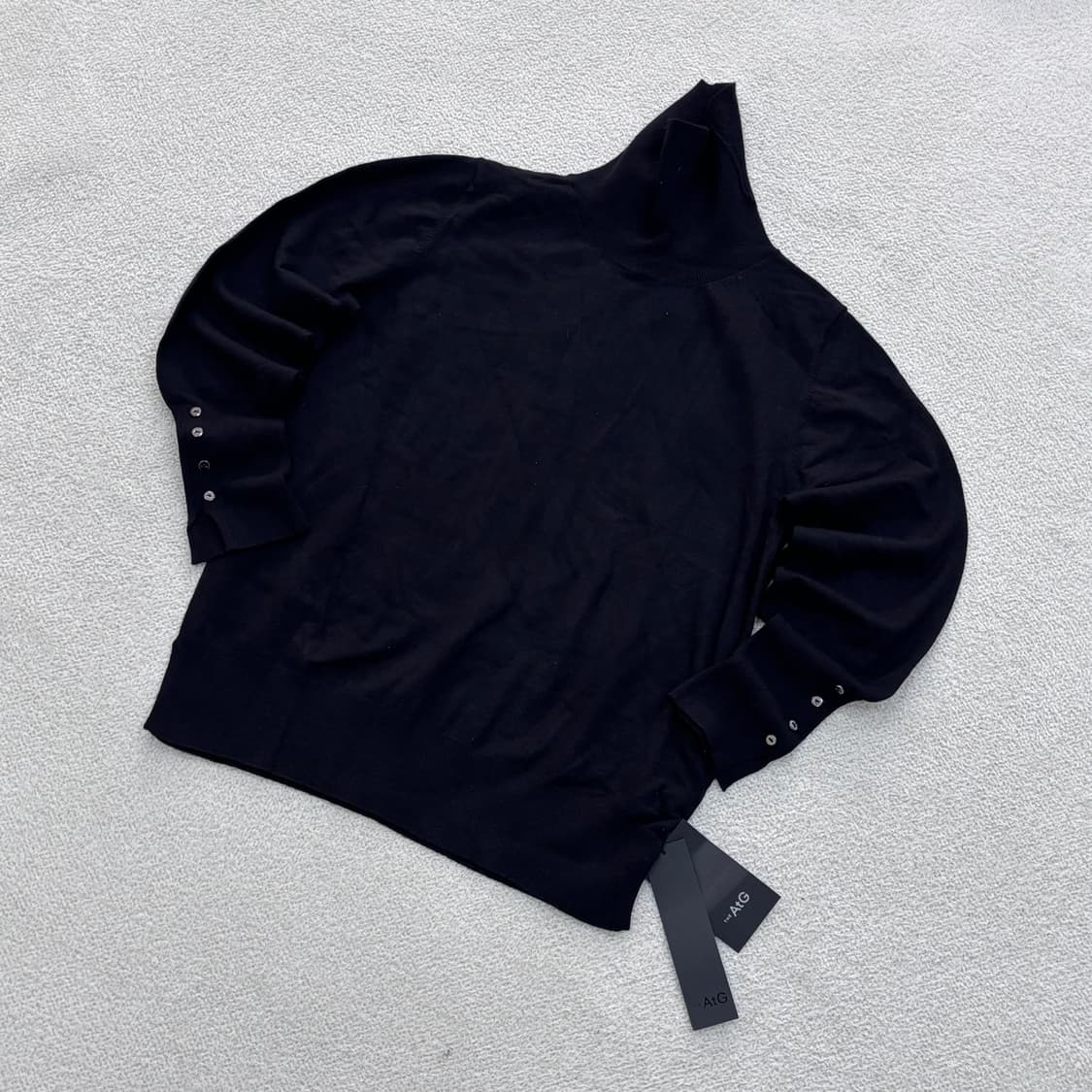 95 새상품 ATG 터틀넥 니트 0420E 상품이미지1