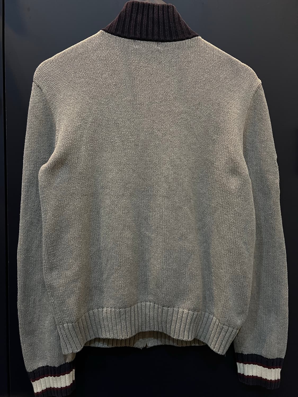 폴로 랄프로렌 빅포니 치프키프 그레이 니트 집업(18-20) 상품이미지2