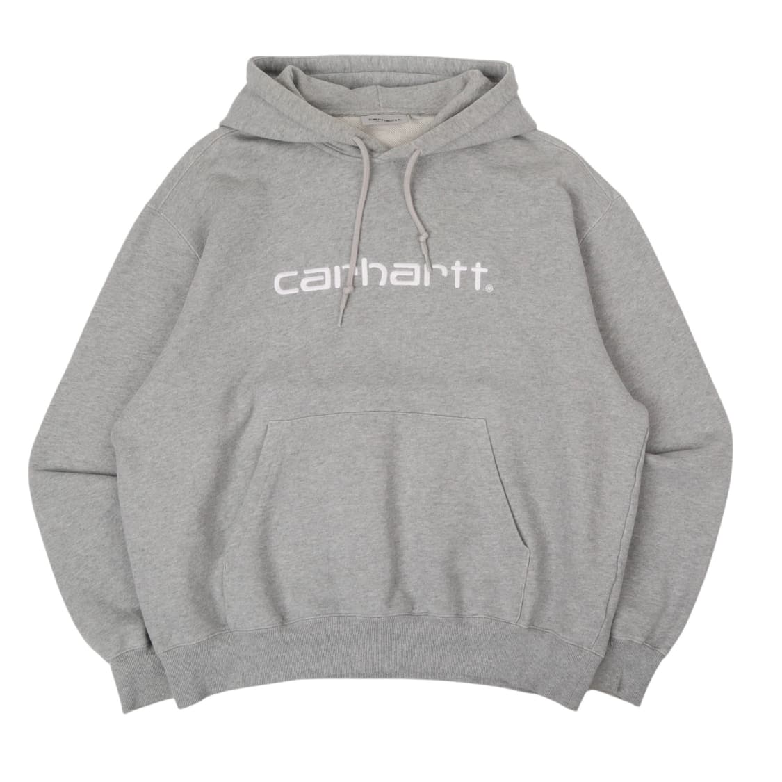 칼하트 윕 그레이 빅로고 후드티 상품이미지1
