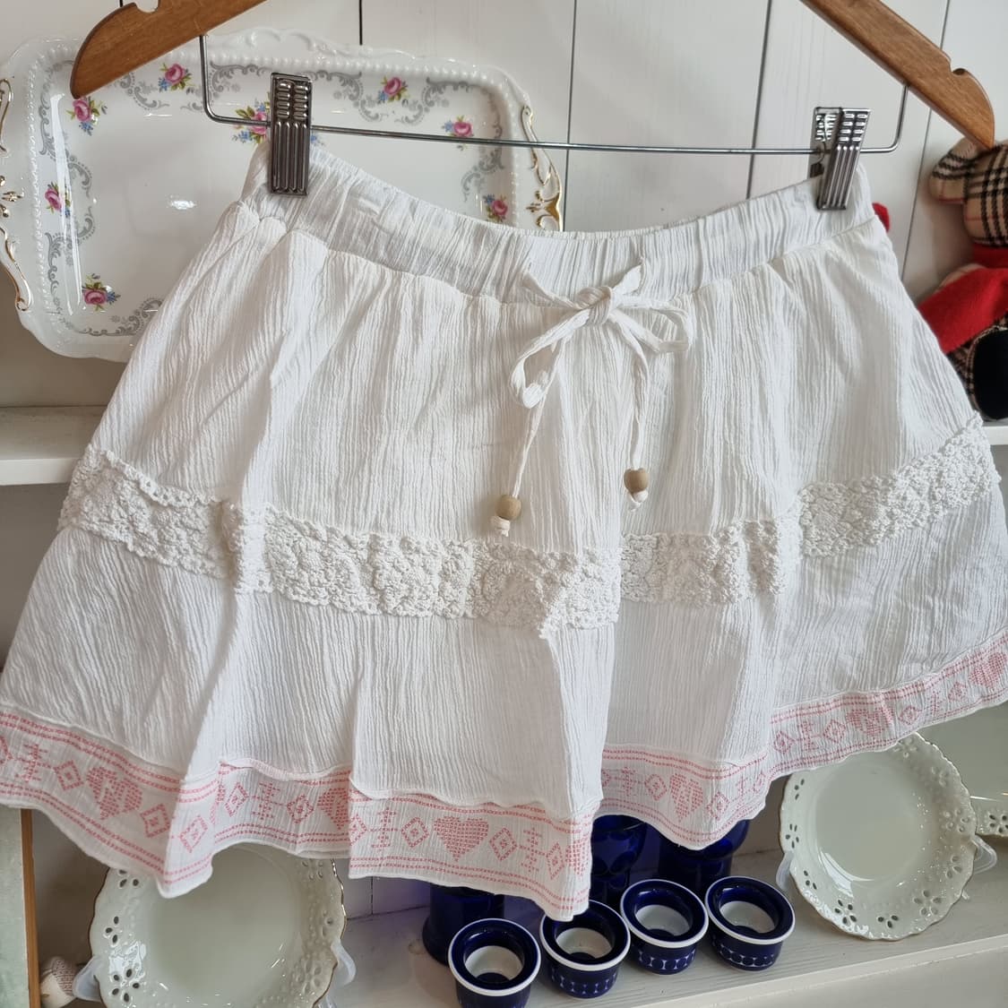 레이스 스커트 속바지 일체형 상품이미지3