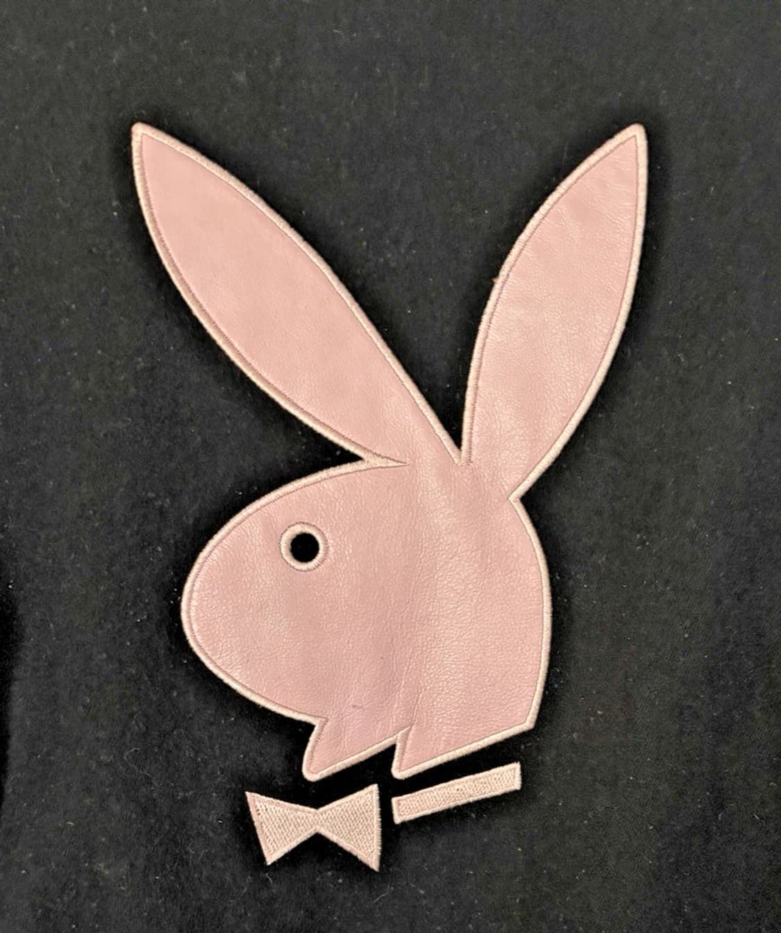 플레이보이 토끼 리버서블 가죽 바시티 자켓 상품이미지3