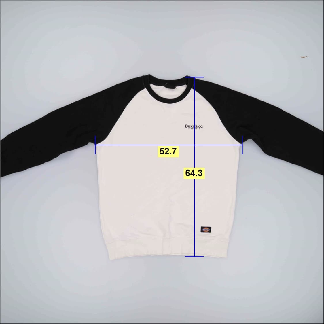 M 디키즈 배색 맨투맨 0220H1 상품이미지7