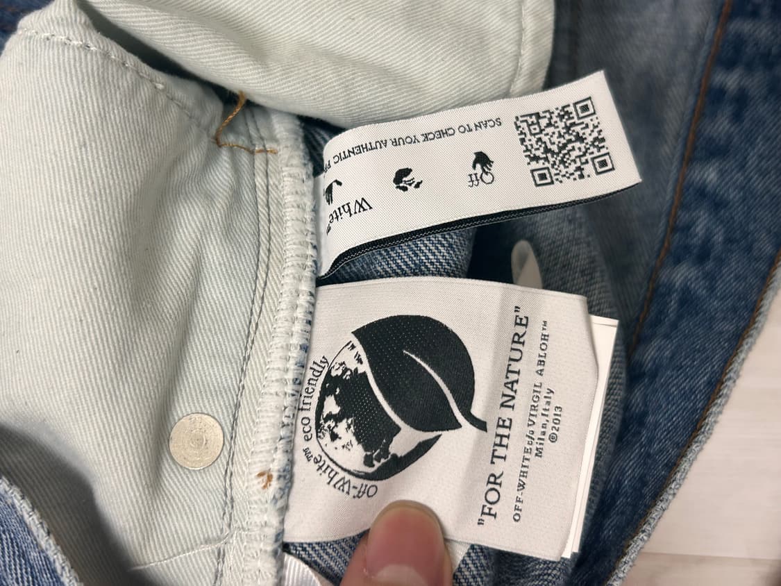 오프화이트 데님 36 상품이미지5