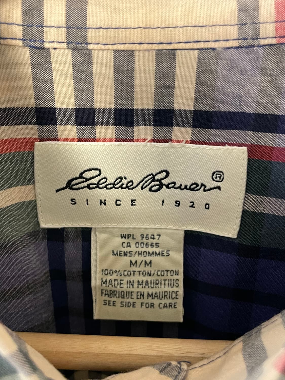 에디바우어 체크 셔츠  상품이미지5