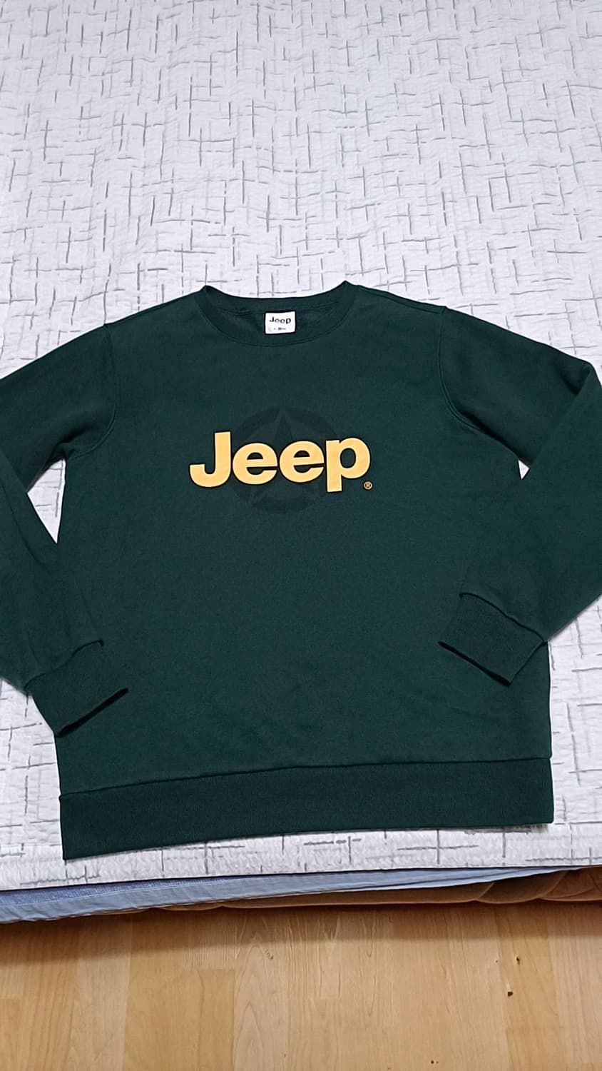 Jeep 기모맨투맨 105 가슴57 기장69 상품이미지1