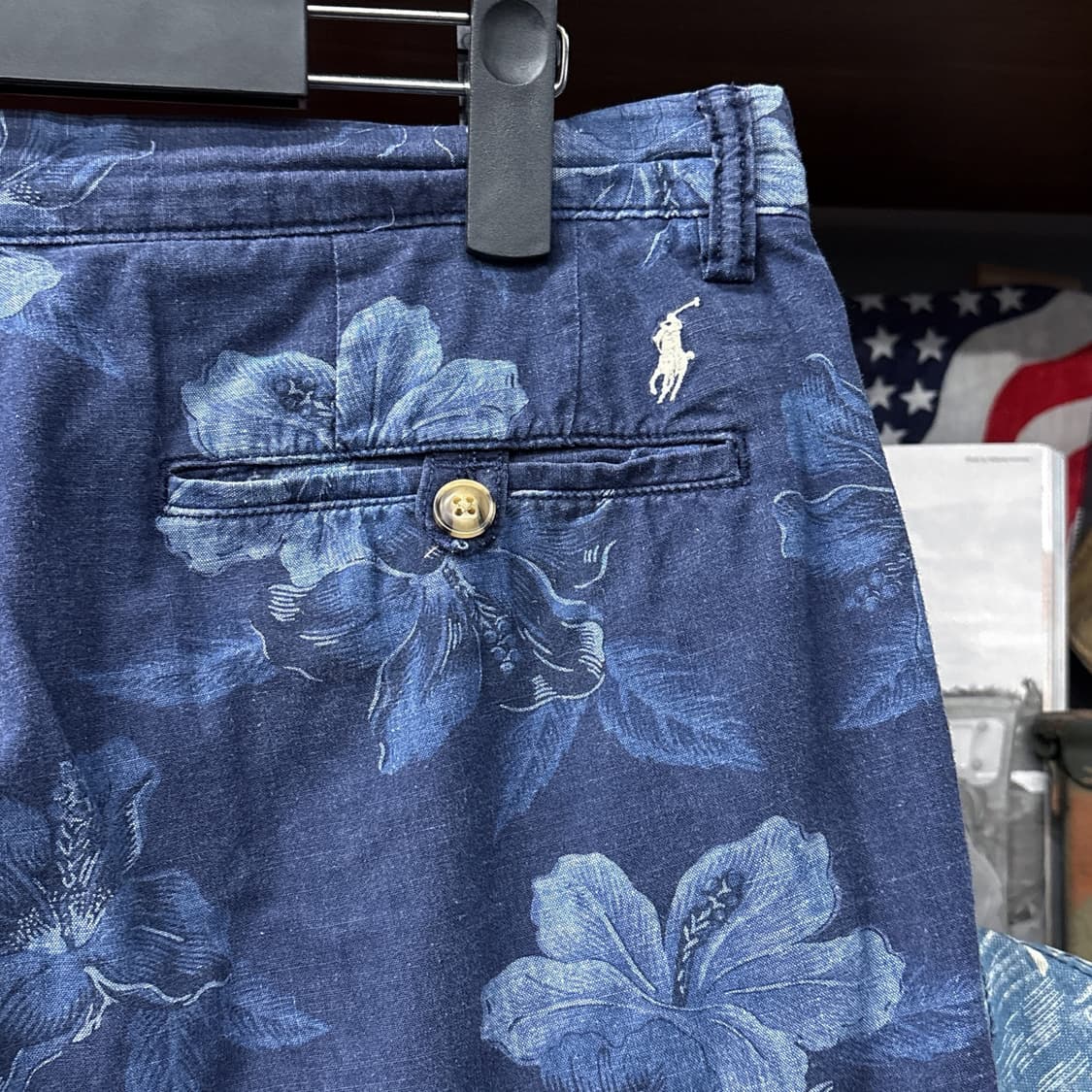 신형라벨 폴로 랄프로렌 하와이안 플로럴 패턴 하프팬츠 N1116   상품이미지6