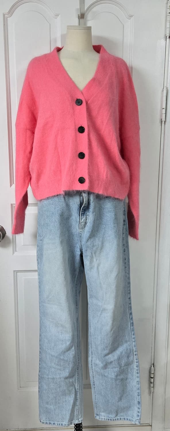 The great 더 그레이트 앙고라 핑크가디건 상품이미지2