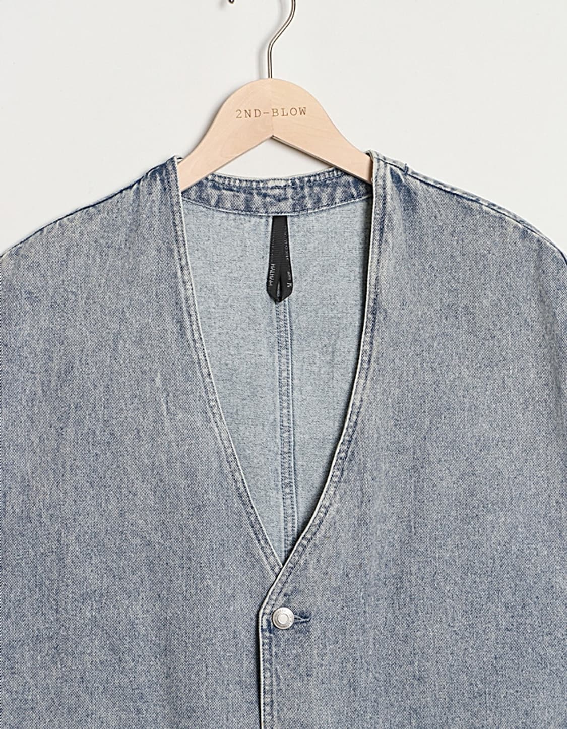 HALHAM Denim Work Vest 상품이미지2