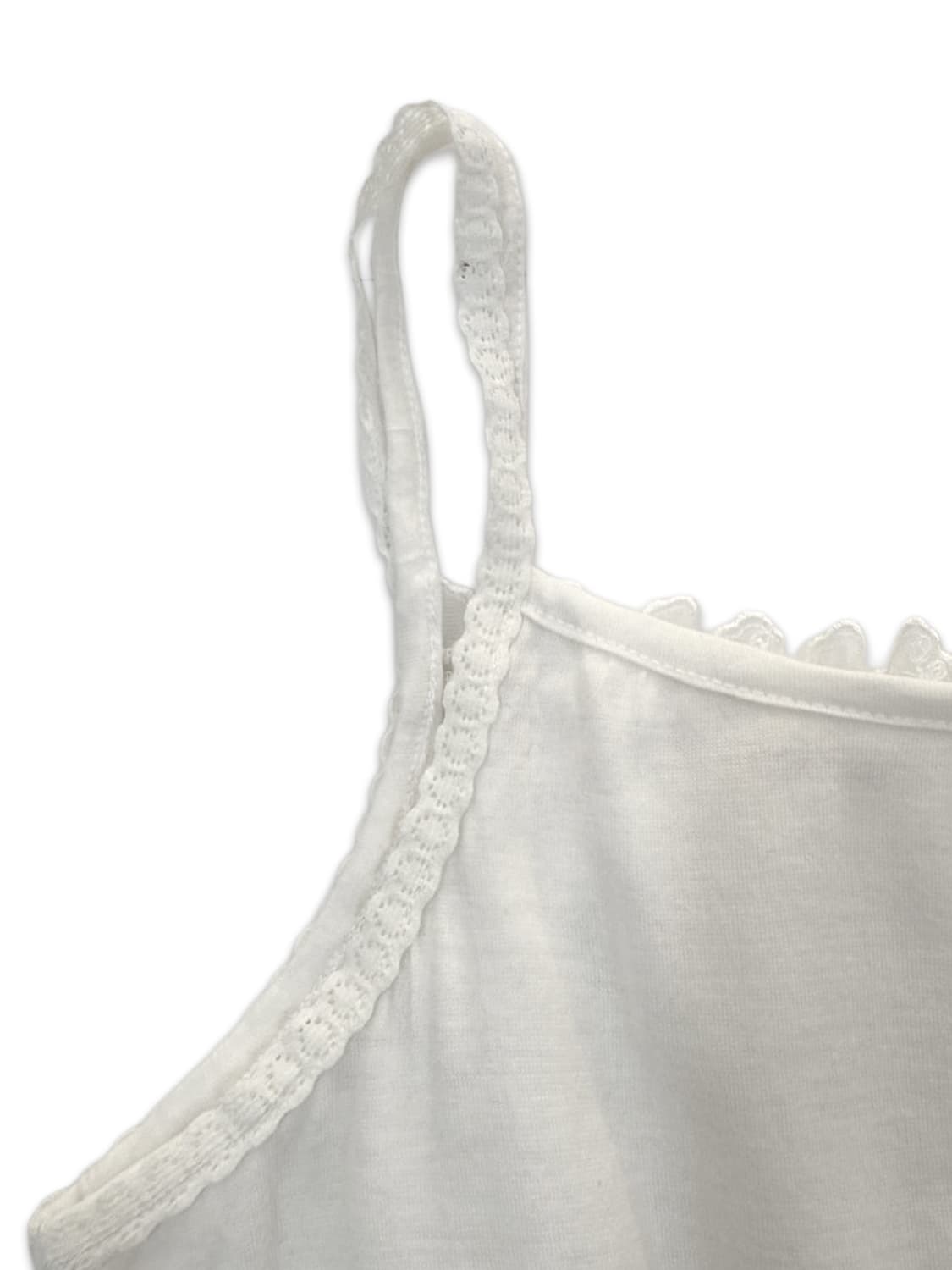 빈티지 레이스 프릴 레이어드 모리 슬리브리스 상품이미지5