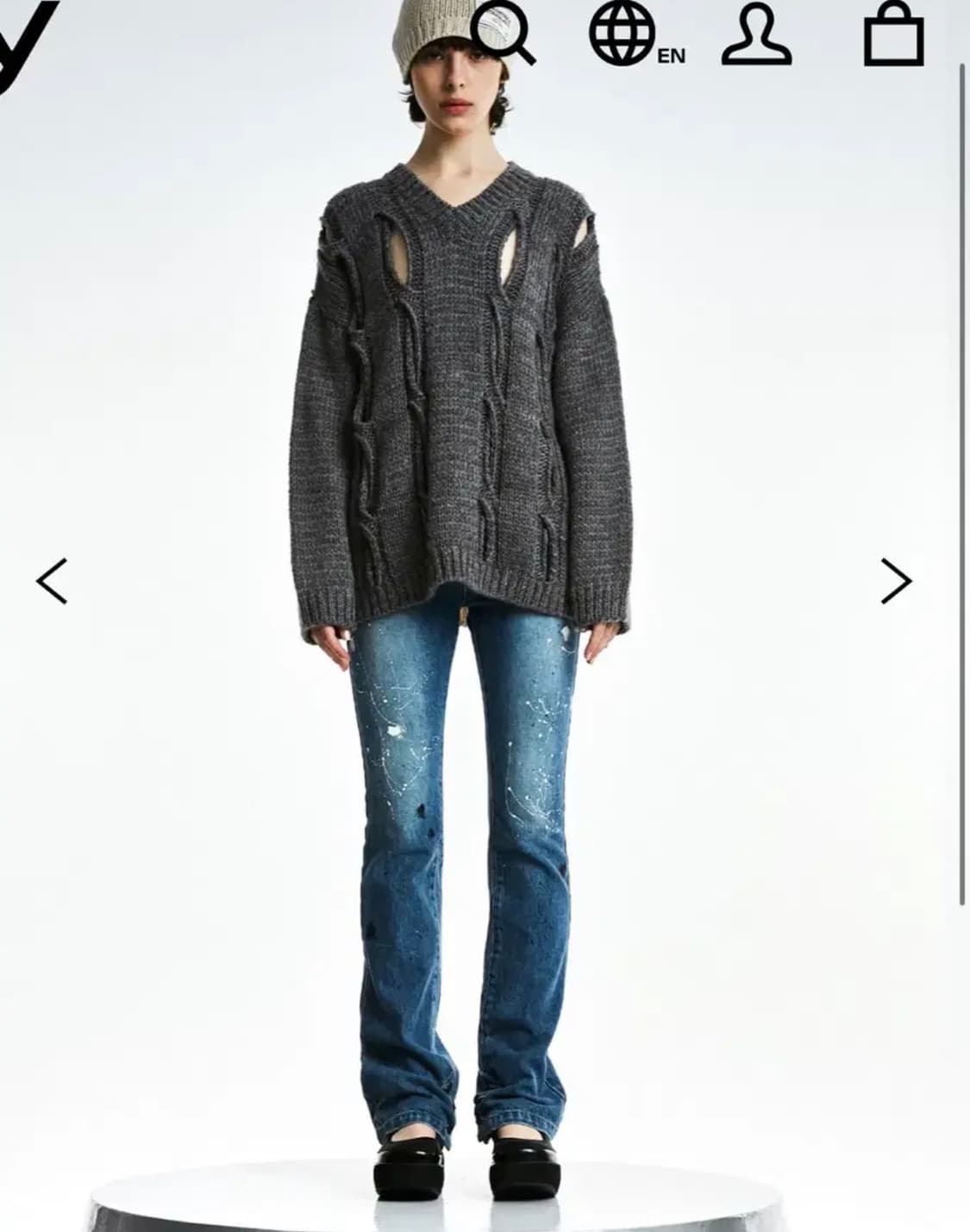 오픈와이와이 데님 청바지 새상품 상품이미지1