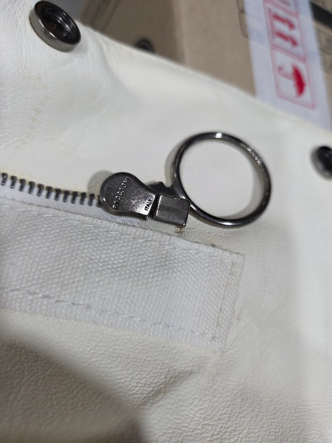 오프화이트 가죽자켓 상품이미지9