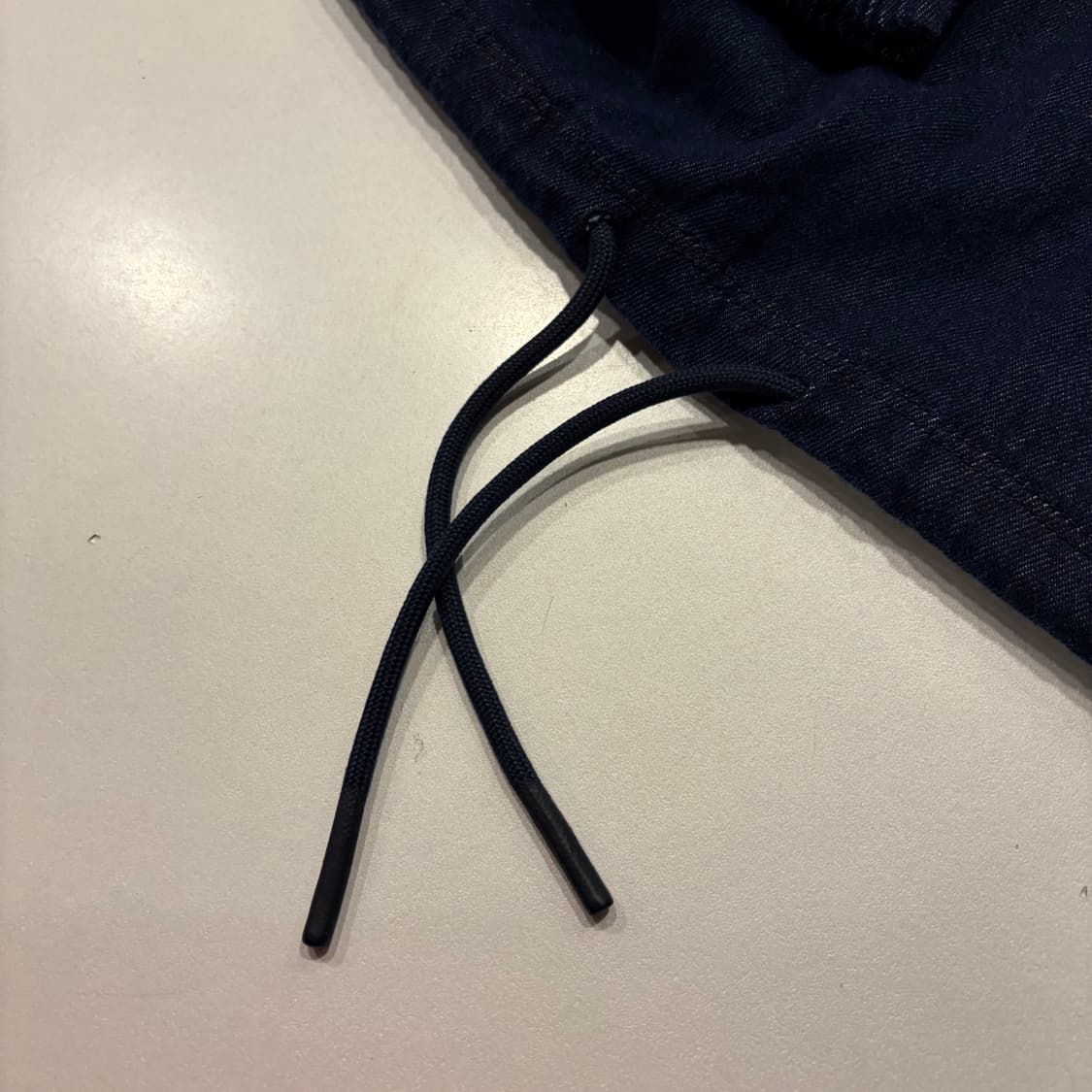 [36] 아디다스 데님 후드 아노락 제니 착용 C838 상품이미지7