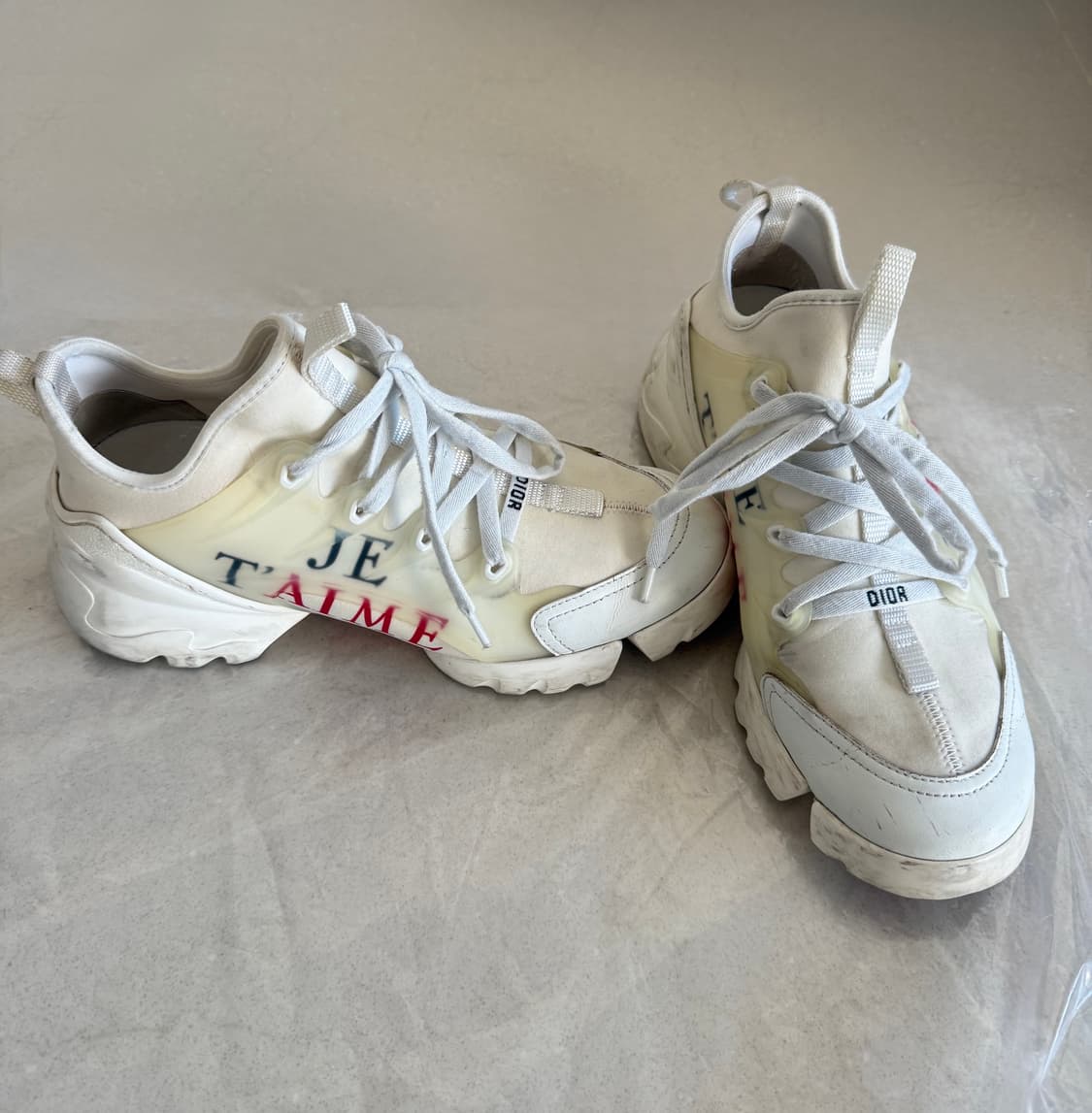 디올 D-CONNECT 디커넥트 스니커즈 37.5 (245mm) 운동화 상품이미지4