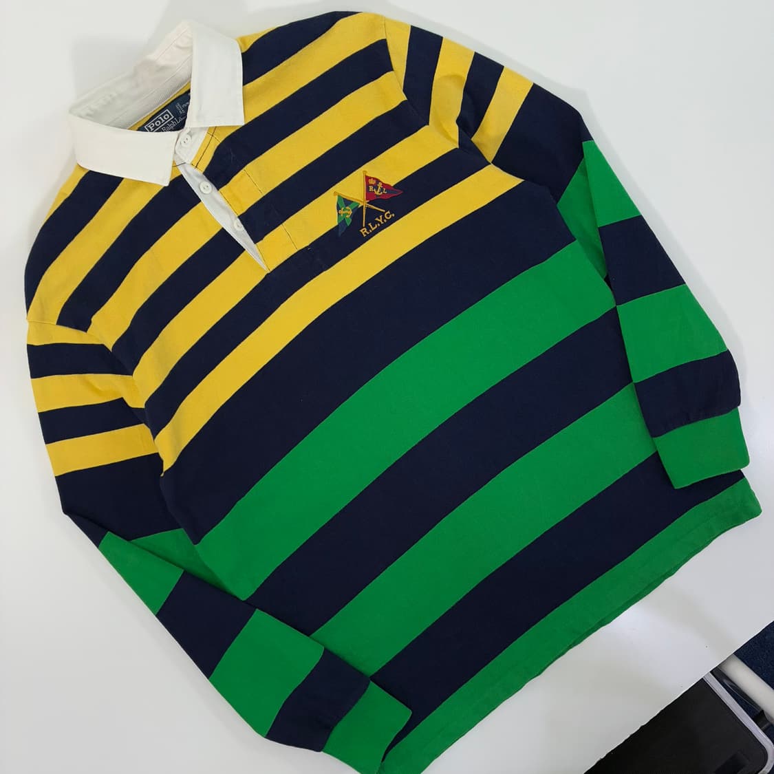 Polo  폴로 랄프로렌 RLYC 스트라이프 럭비 셔츠 상품이미지2