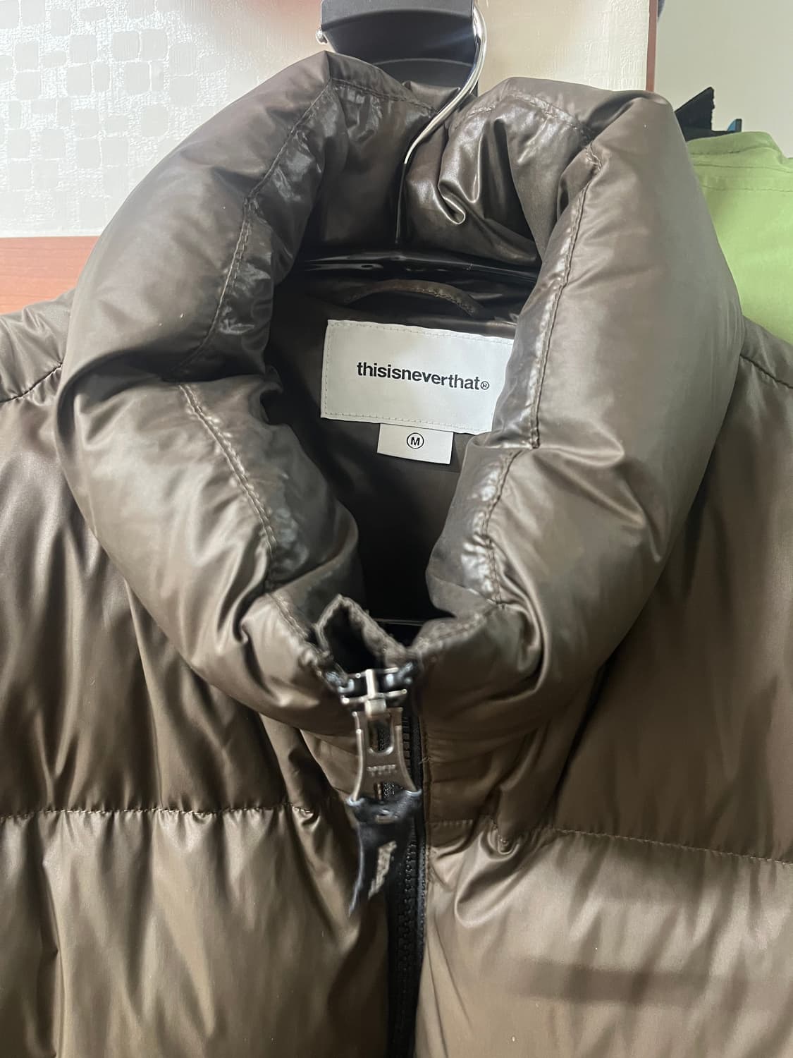 디네댓 퍼텍스 패딩 브라운 M 상품이미지3