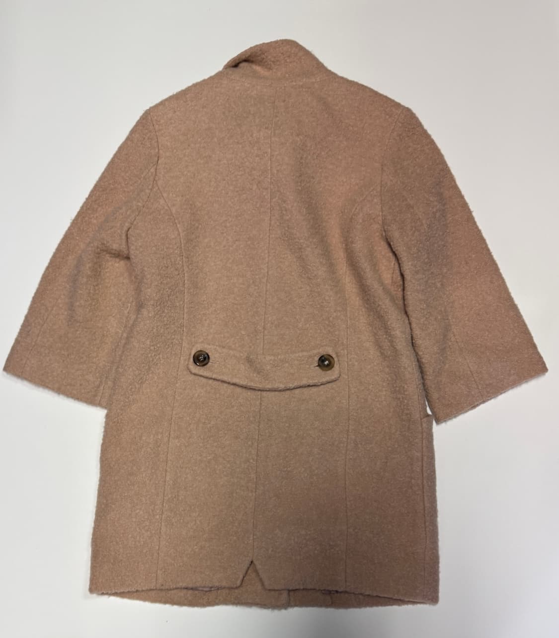 여성 온앤온 On & On 귀여운 부클 코트 상품이미지2