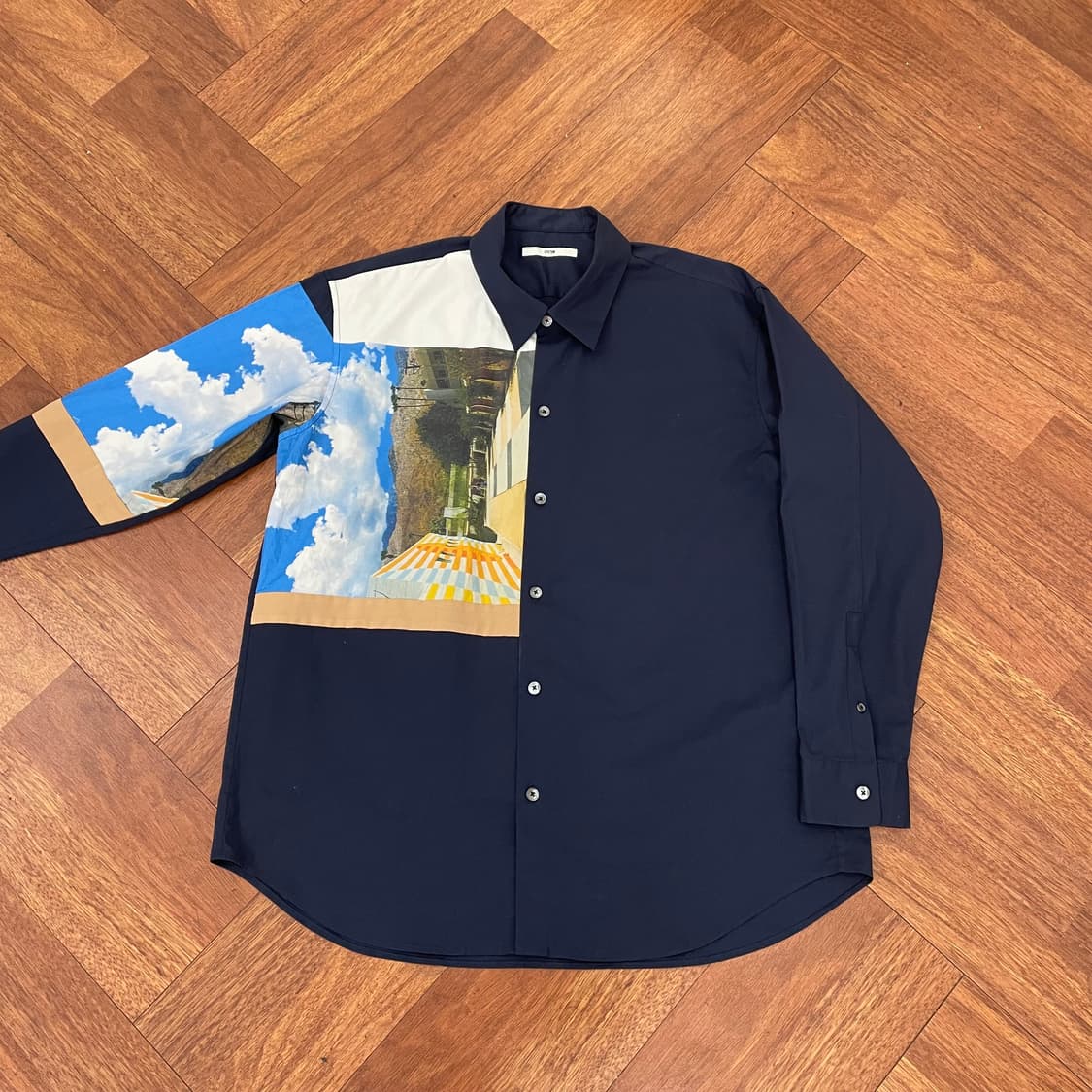 시스템옴므 오버핏 셔츠 상품이미지1