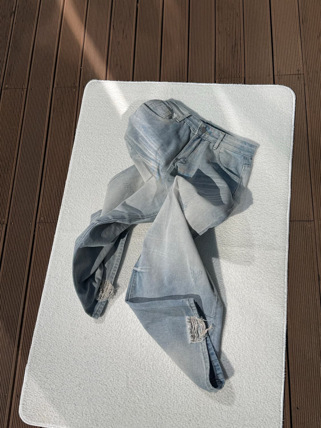 디스트로이드 빈티지 워싱 데님팬츠  상품이미지6