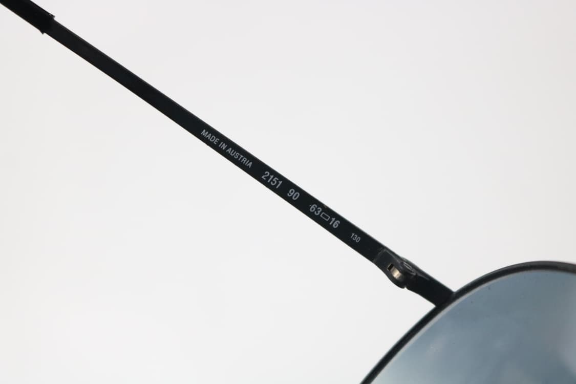 크리스찬 디올 므슈 빈티지 블랙 보잉 선글라스 상품이미지7