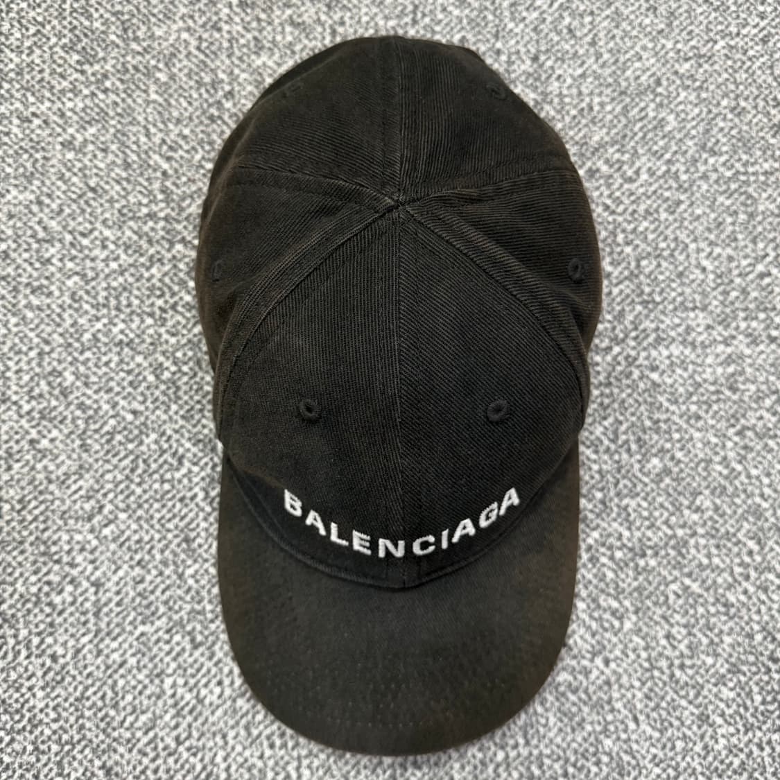 L 발렌시아가 BALENCIAGA 기본로고 빈티지 볼캡 모자 상품이미지3