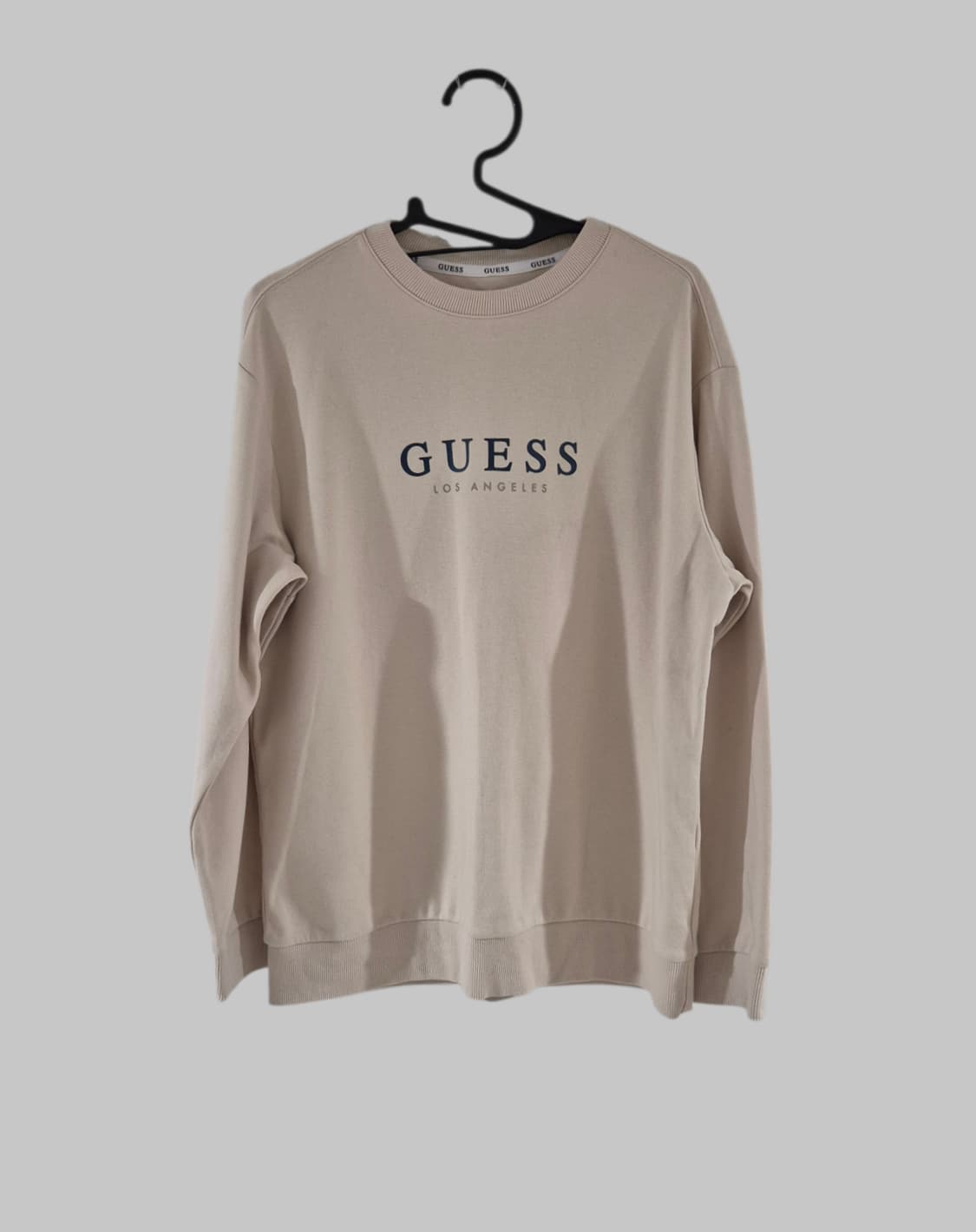 게스 스웻 맨투맨 팬츠 세트 남여공용 상품이미지1