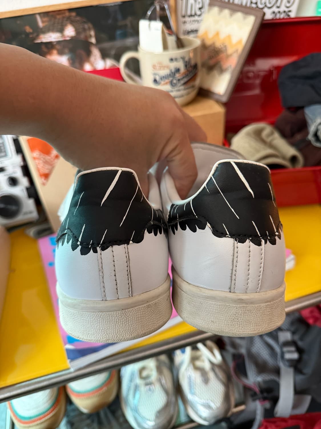 17FW 아디다스 스탠스미스 CF 화이트 270-80mm 상품이미지3