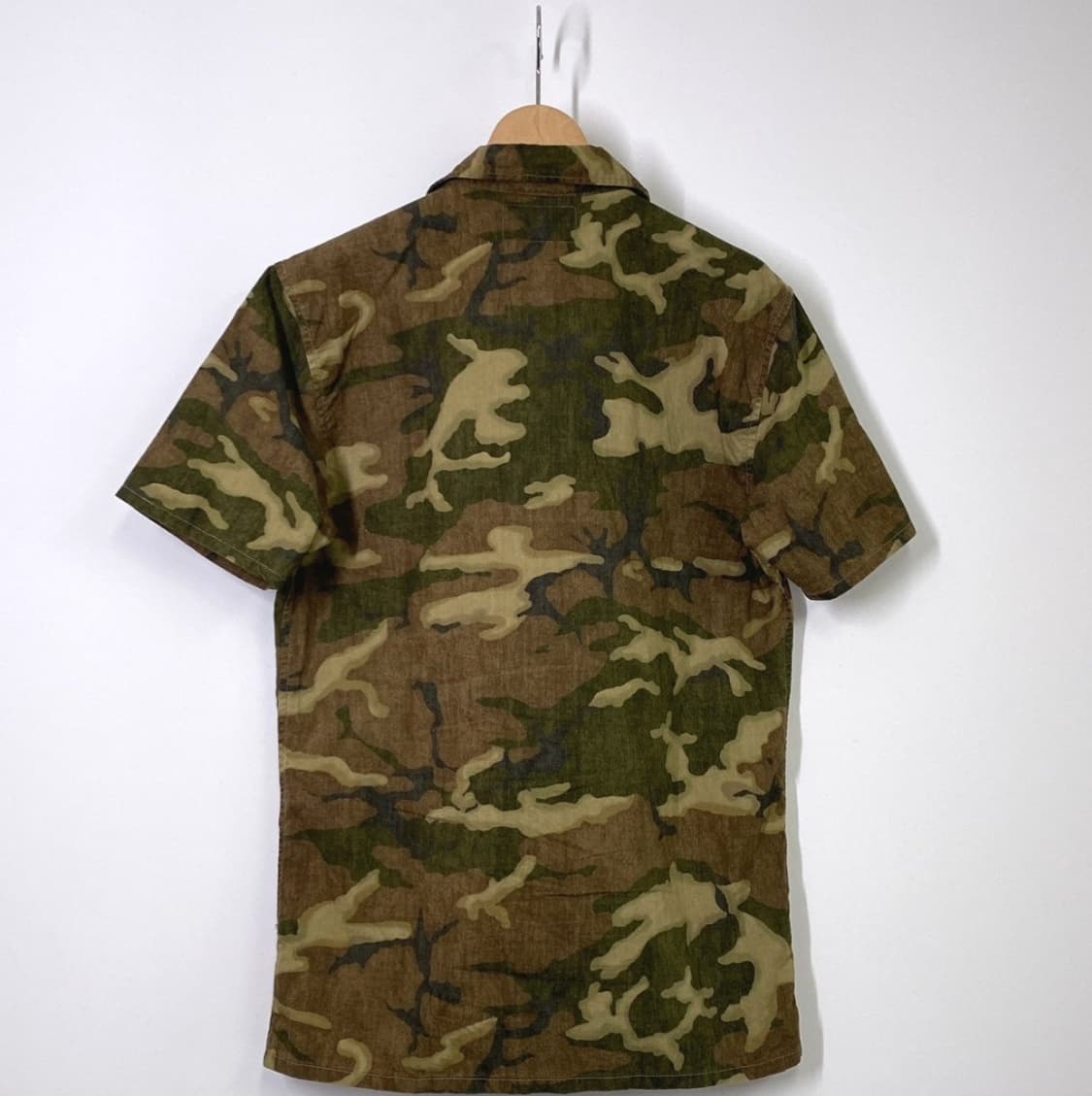 더블알엘 RRL 밀리터리 카모 셔츠 XS 상품이미지2