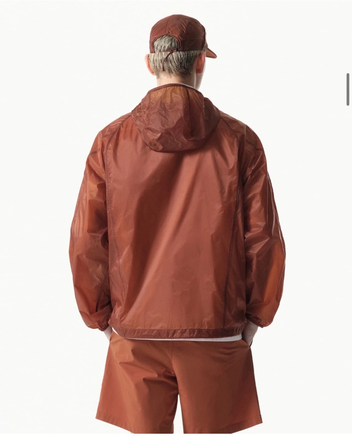 (새상품)무신사 스탠다드[시티 레저]에어웨이트 시어 윈드브레이커 재킷 상품이미지5