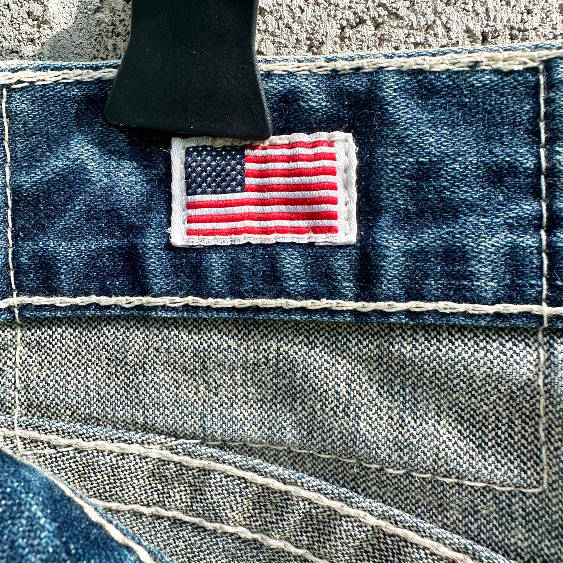 트루릴리전 USA 한정판 해골택 스트레이트 데님진 30 상품이미지10