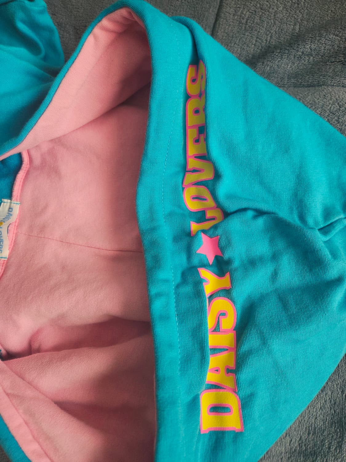 Daisy lover Y2k 후드집업 표기 l사이즈이나 M정도 빈티지 상품이미지4