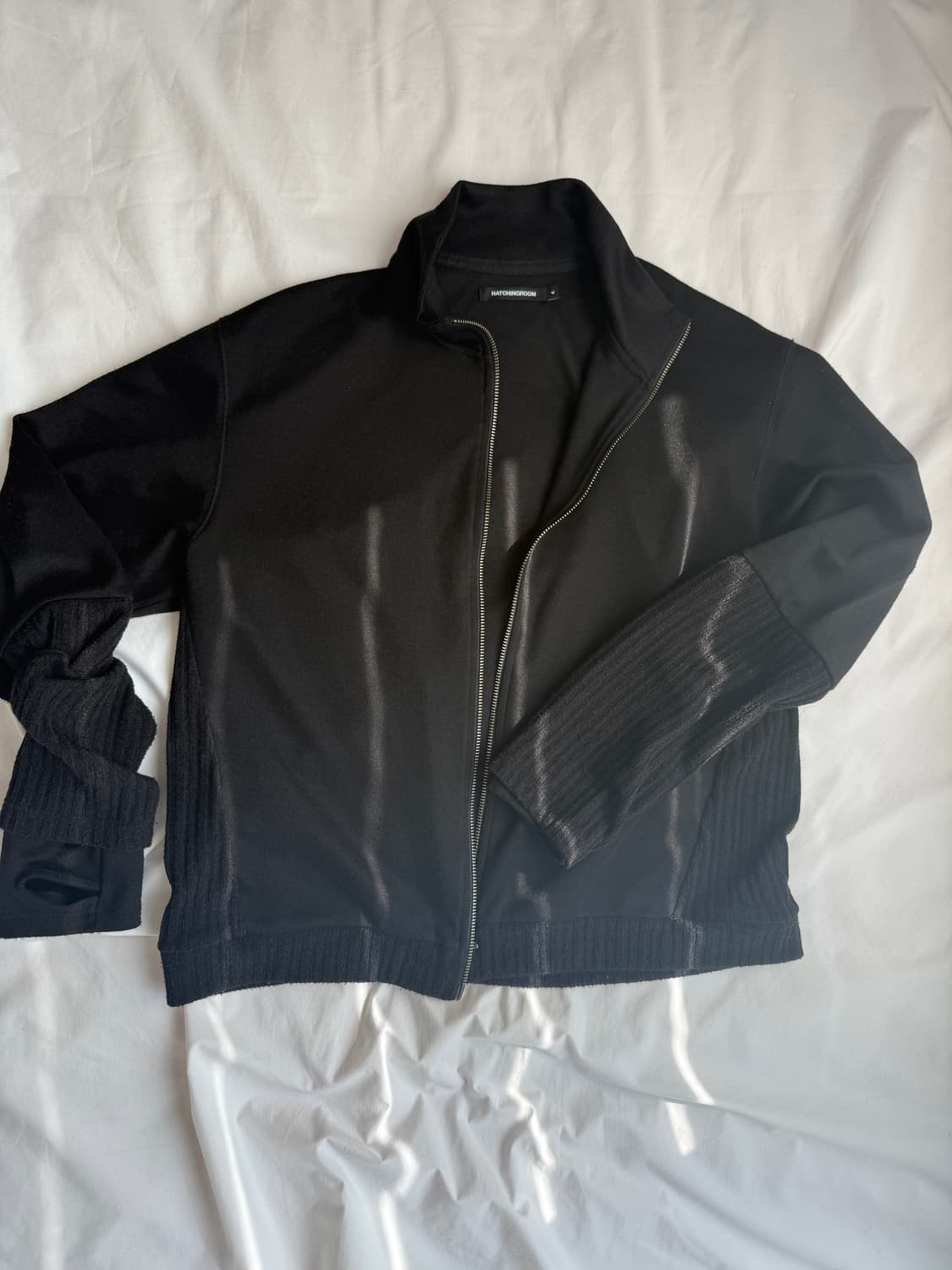 Hachingroom Double Sleeve Track Cardigan 상품이미지2