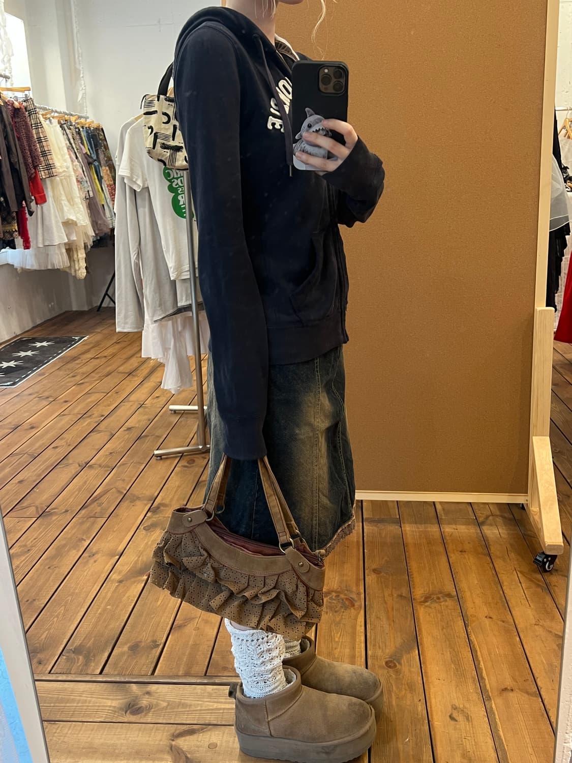 아베크롬비 블랙 후드집업  상품이미지4
