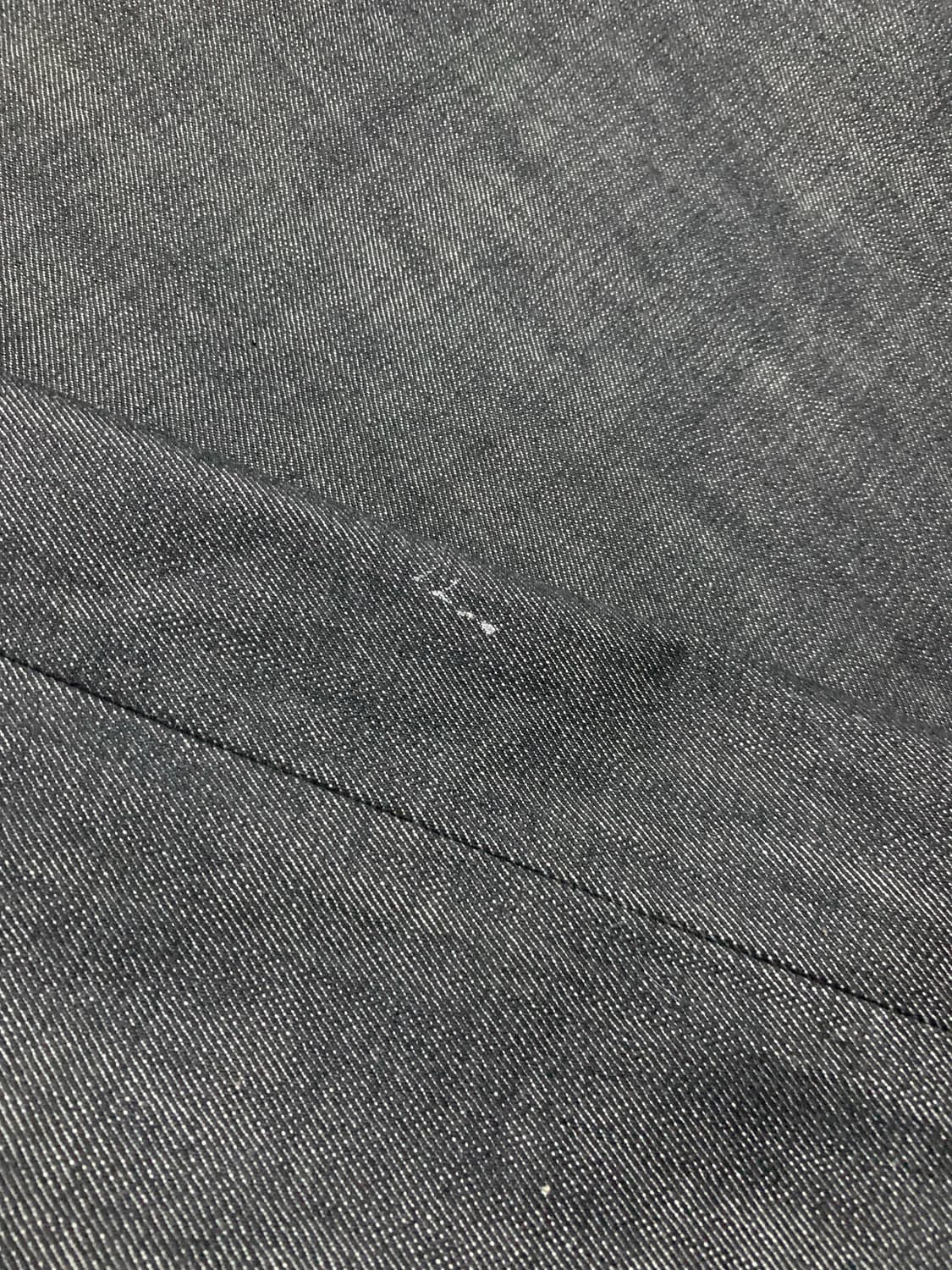 노페이스스튜디오 로우 데님 울트라 루즈핏 스트럭쳐 블랙 상품이미지6