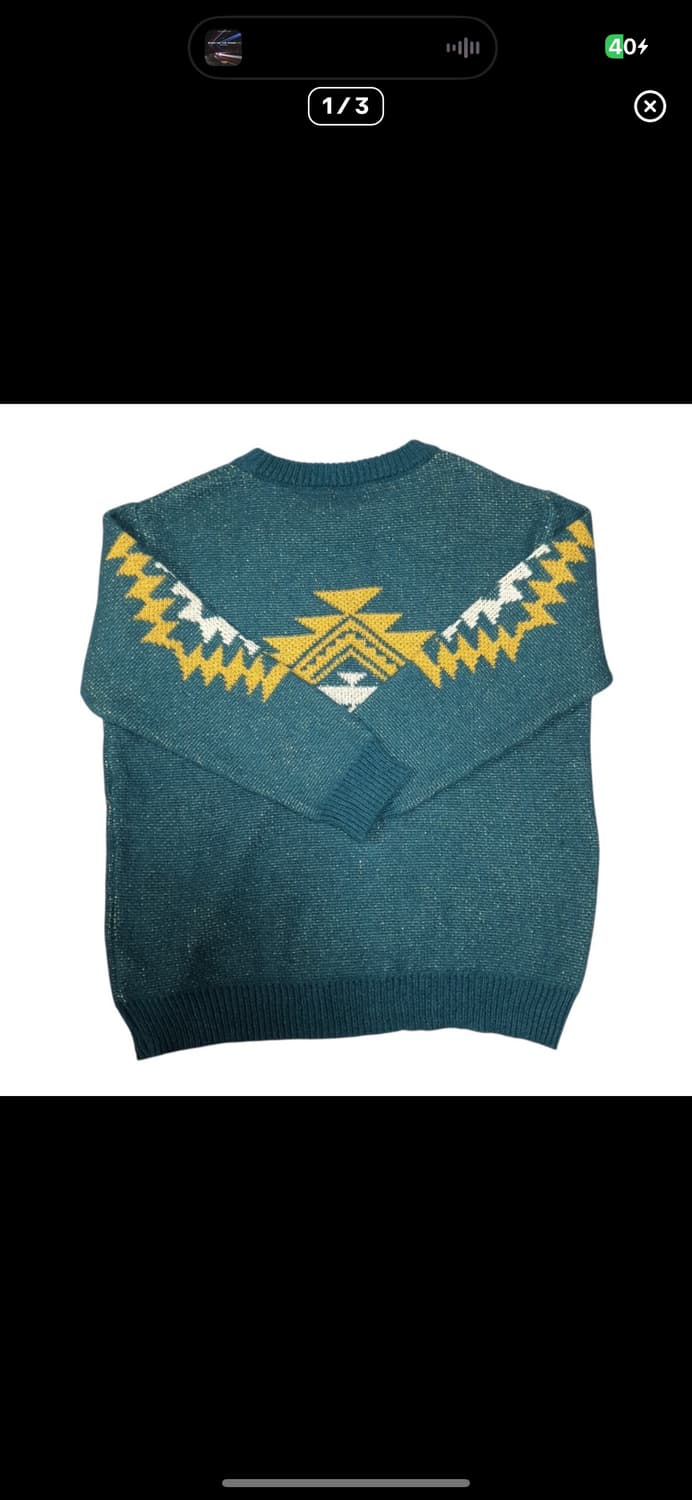  (바배) Denifits 패턴 니트 상품이미지1