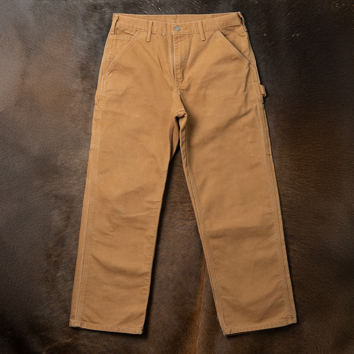 [32] 칼하트 B11 BRN 싱글니 카펜터 워크팬츠 MB-1329  상품이미지2