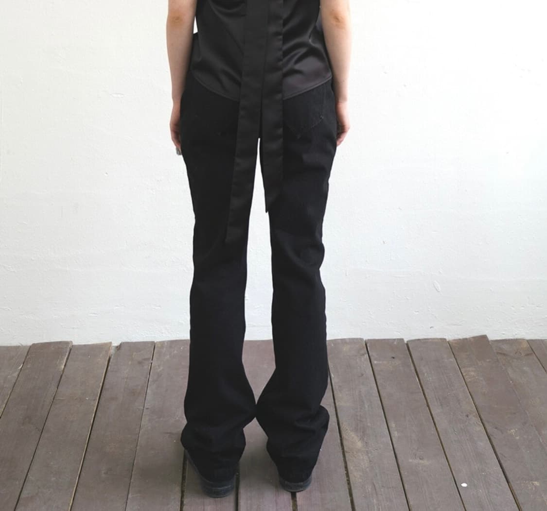 새상품) 데어드 로우라이즈 커브드 진 low rise jeans 상품이미지2