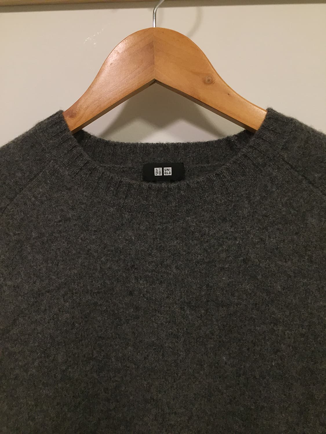 여성 유니클로 라운드니트 95 상품이미지3