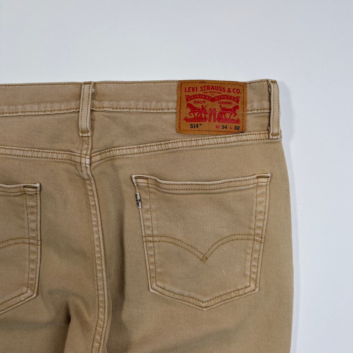 [31x32] 10s Levi’s 505 beige pants 상품이미지8